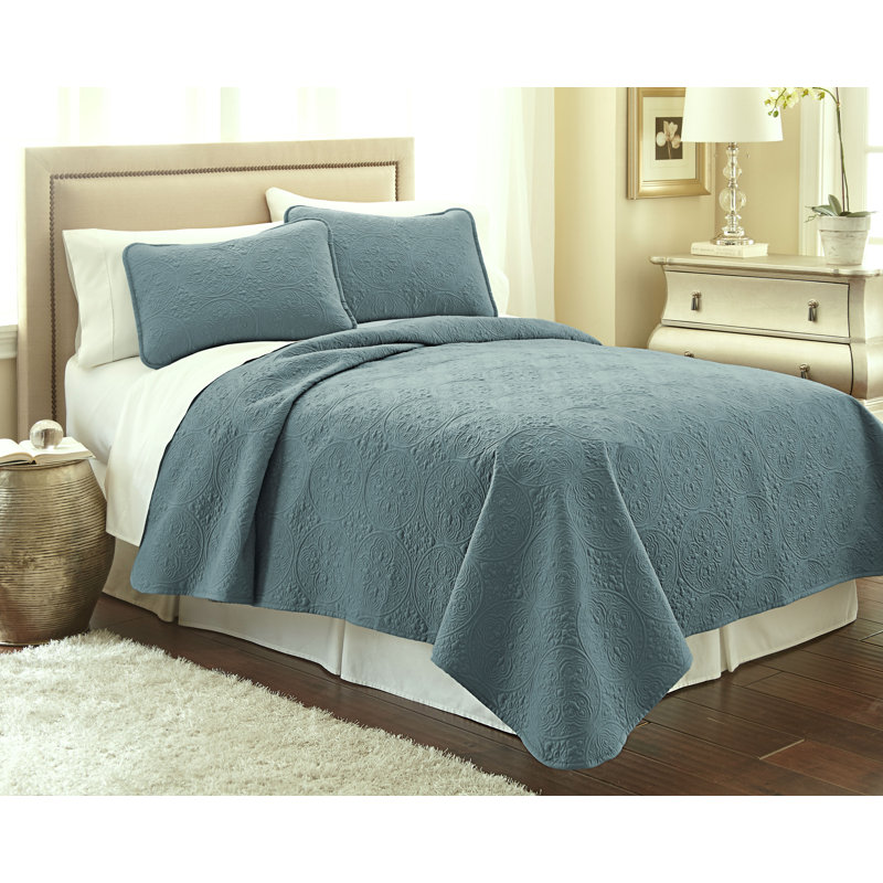 Polyester Quilt, Full/Queen, Teal