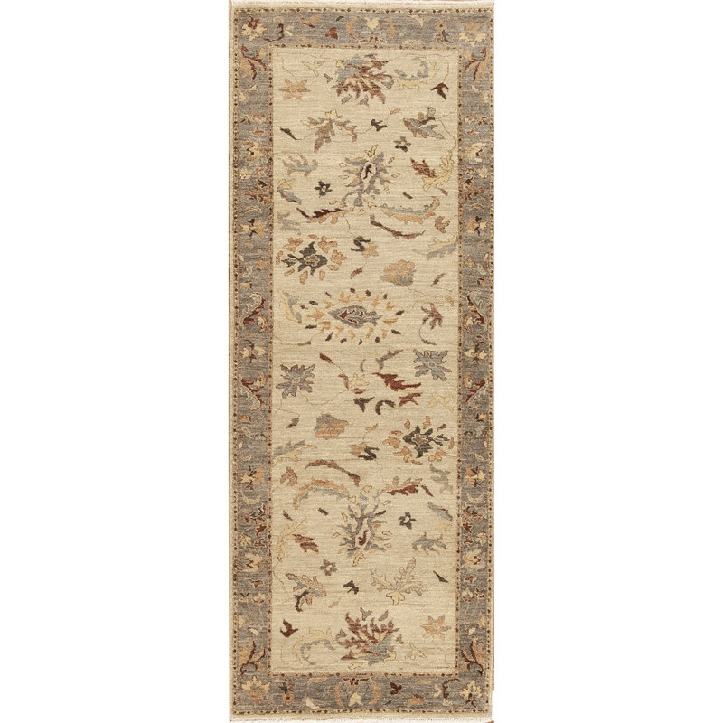 Essence Hand Knotted Wool Area Rug, Runner 2'6" x 8'