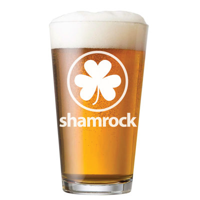 Verre à pinte 16 oz. trèfle Patric