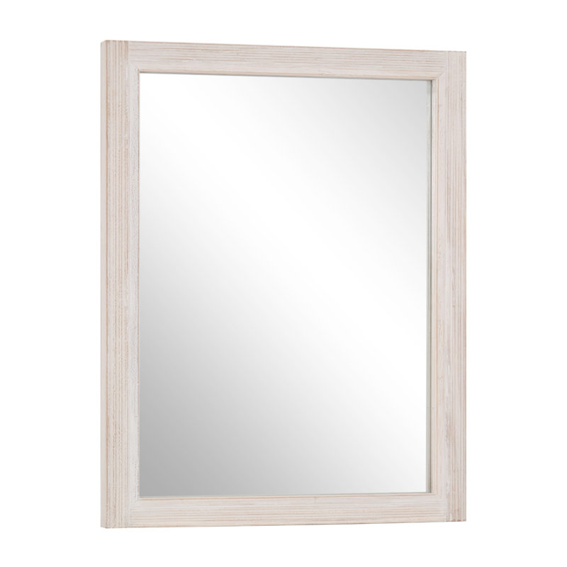Miroir mural imperméable, Blanc, 36 po x 24 po