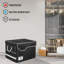 Fireproof Document Box, File Organizer Box With Lock, Collapsible Fireproof Document Storage Box With Zippers