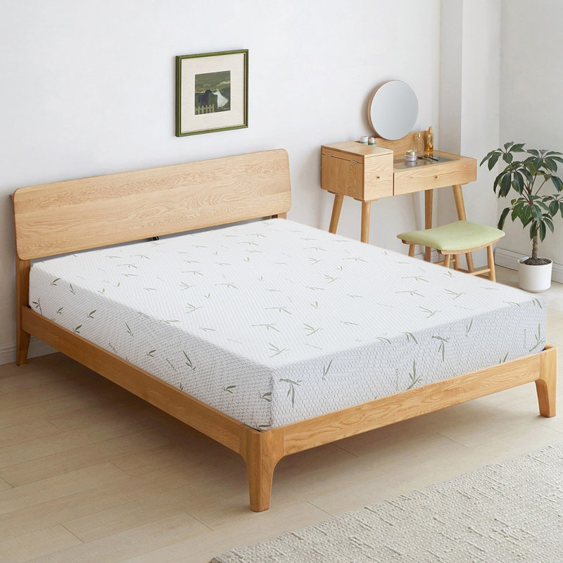 8" Cooling Green Tea Gel Memory Foam Mattress,, Twin