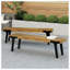 Banc en bois Lilana