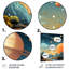 Bleu et orange, planète cosmique Constellations II-701406698