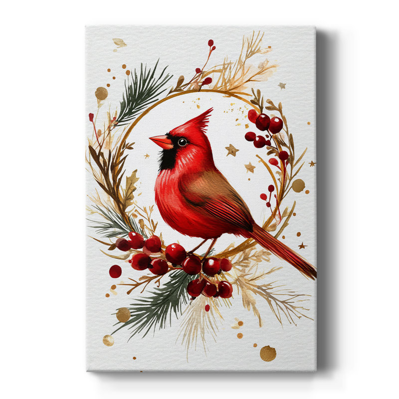 Art des Fêtes de Noël - Toile tendue avec châssis CMXC, H 12 po x l 8 po