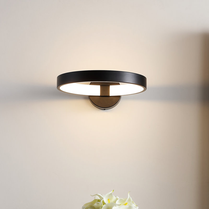 Fruitvale LED Armed Sconce, Black