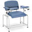 500 lb Fauteuil de dessin de sang de phlébotomie rembourré antimicrobien à bras réglables extra large-111665596
