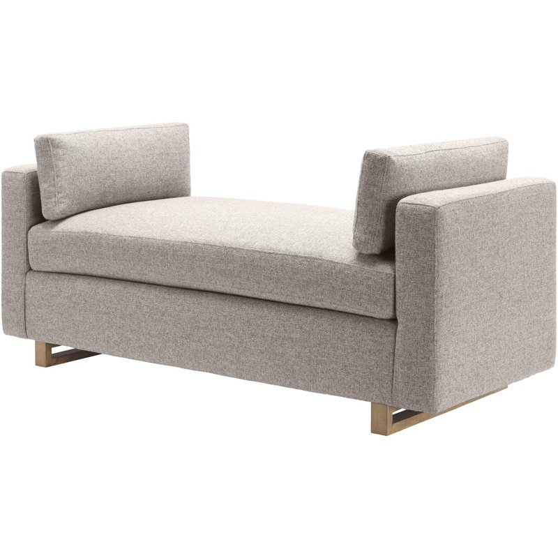 Naara Modern Bench, Gray