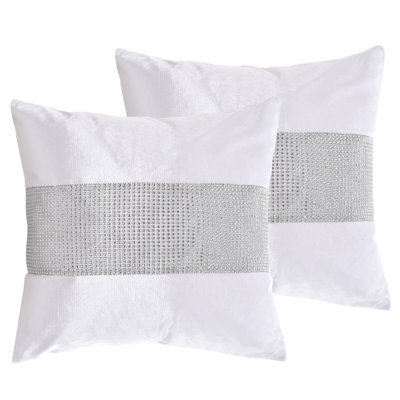 Alsen Striped Square Throw Cushion Cover