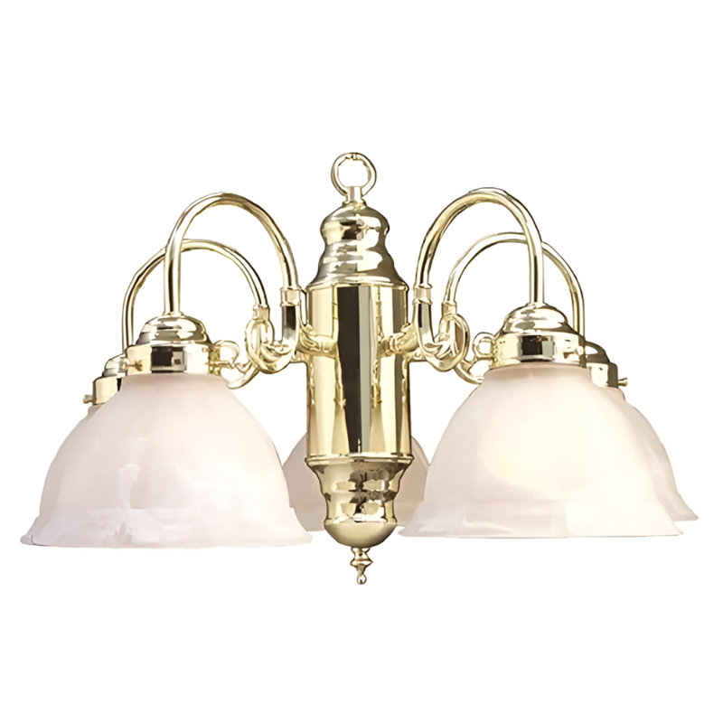 Lustre traditionnel Pbr, laiton poli