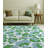 Hydrangea Low Pile Decorative Indoor Area Rug-922902672