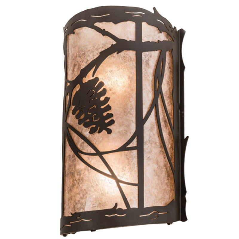 Whispering Pines 2 - Light Flush Mounted Sconce