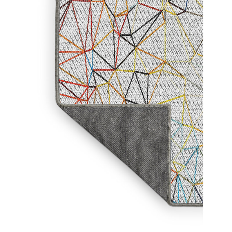Mufeeda Geometric Indoor Rug, Rectangle 5' x 8'