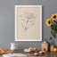 Floral Contour Study III - Peinture sur toile encadrée-685818968-685818970