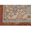 Tapis de couloir oriental bleu clair Oushak 3 x 10