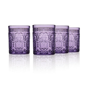 Drinking Glasses, Set of 8 - By Home Essentials and Beyond - 4 Highball  Glasses (16 OZ) And 4 Rocks Glasses (13 OZ) Heavy Square Base Glass Cups  for Water, Juice, Beer, Wine, And Cocktails. 