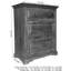 Oxford Solid Wood 80cm W 1 - Drawer Chest of Drawers