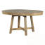 Table de salle à manger extensible avec feuilles centrales amovibles-1396671538