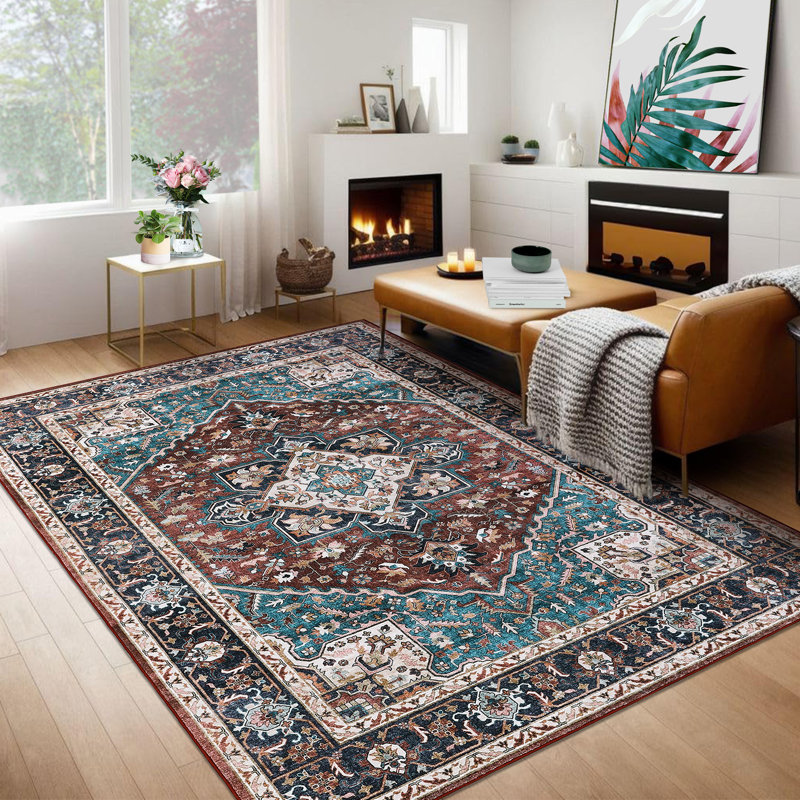 Tapis Dalarie avec envers antidérapant, Rectangle 8 pi x 10 pi
