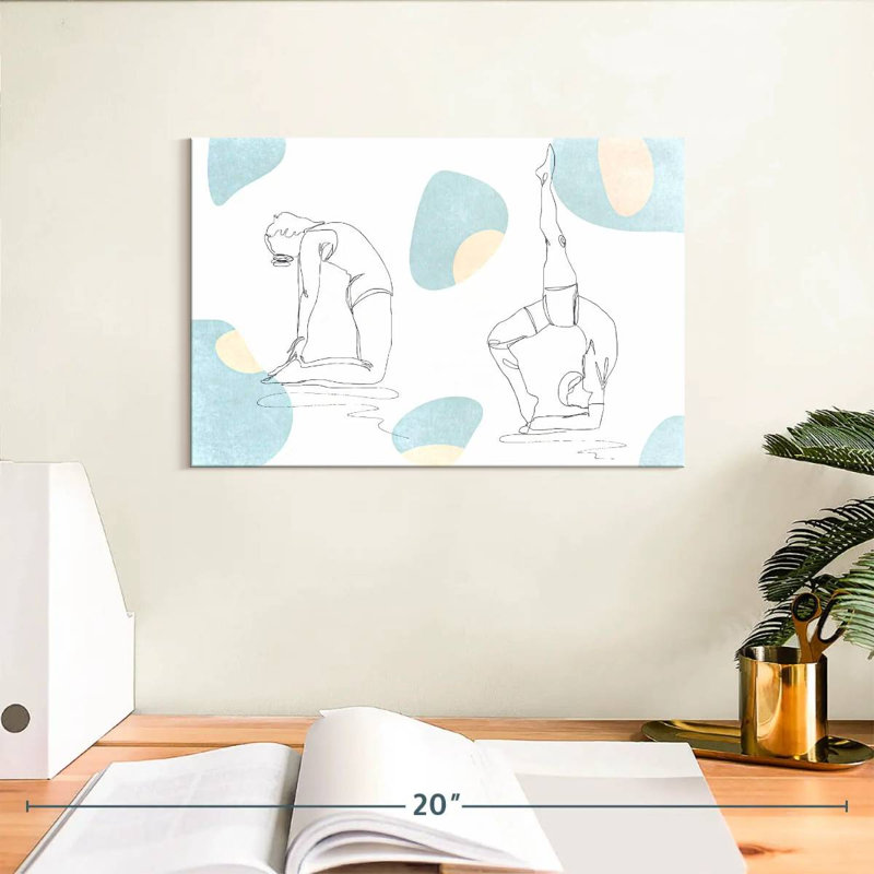 Sireci Challenging Yoga Poses, 8" H x 12" W