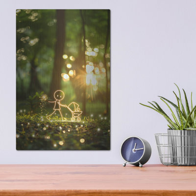 New Baby' by r3darch0n Metal Wall Art