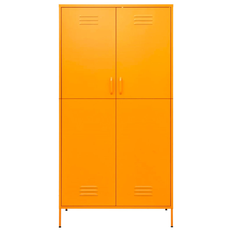 Alazhia Steel Wardrobe, Yellow