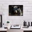 «Black Bear In Water» par Momart, art mural sur toile, 16 po x 12 po-144544377