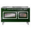 ILVE Nostalgie II Noblesse 60 in Dual Fuel Range 7 Burner, Griddle, Frenchtop-1606748021-1606748024