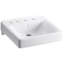 Soho Ceramic 20" Wall Mount Bathroom Sink with Overflow-1637661883