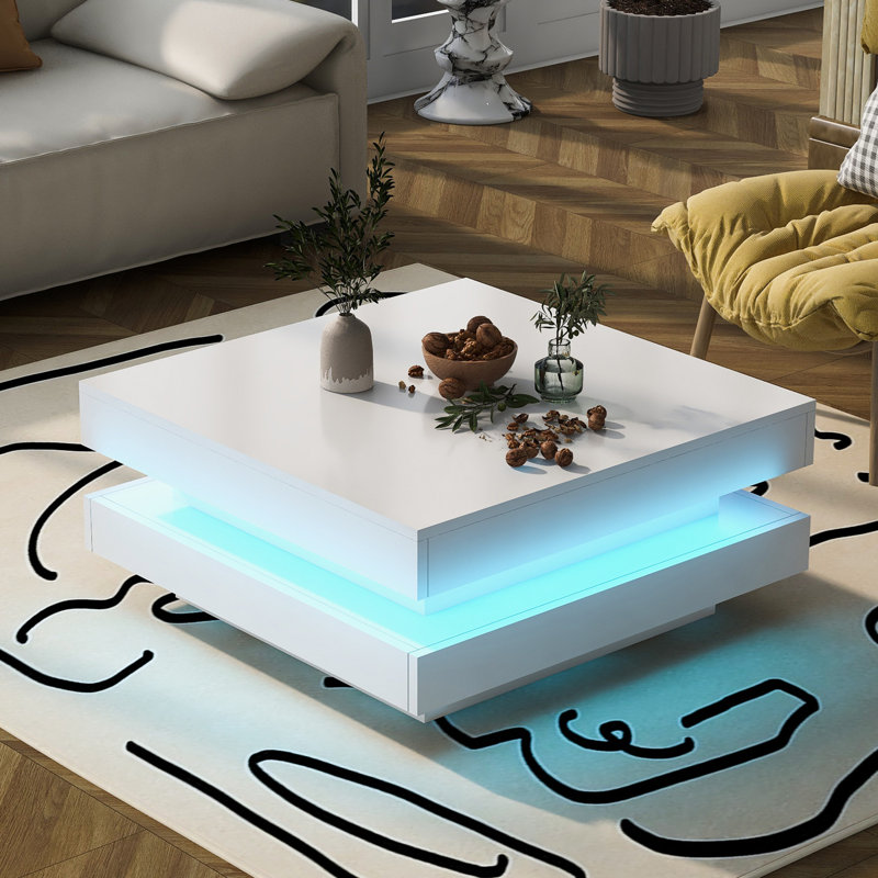Chayan Coffee Table, White