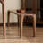 Simple Solid Wood Brown Bench