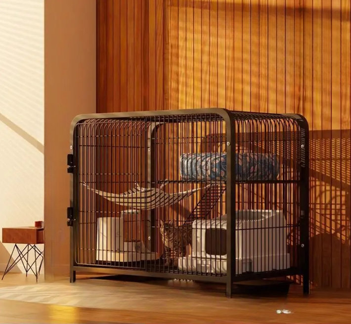Oreilly Metal Pet Bed, 25.98cm H x 22.83cm W x 36.22cm D, Black