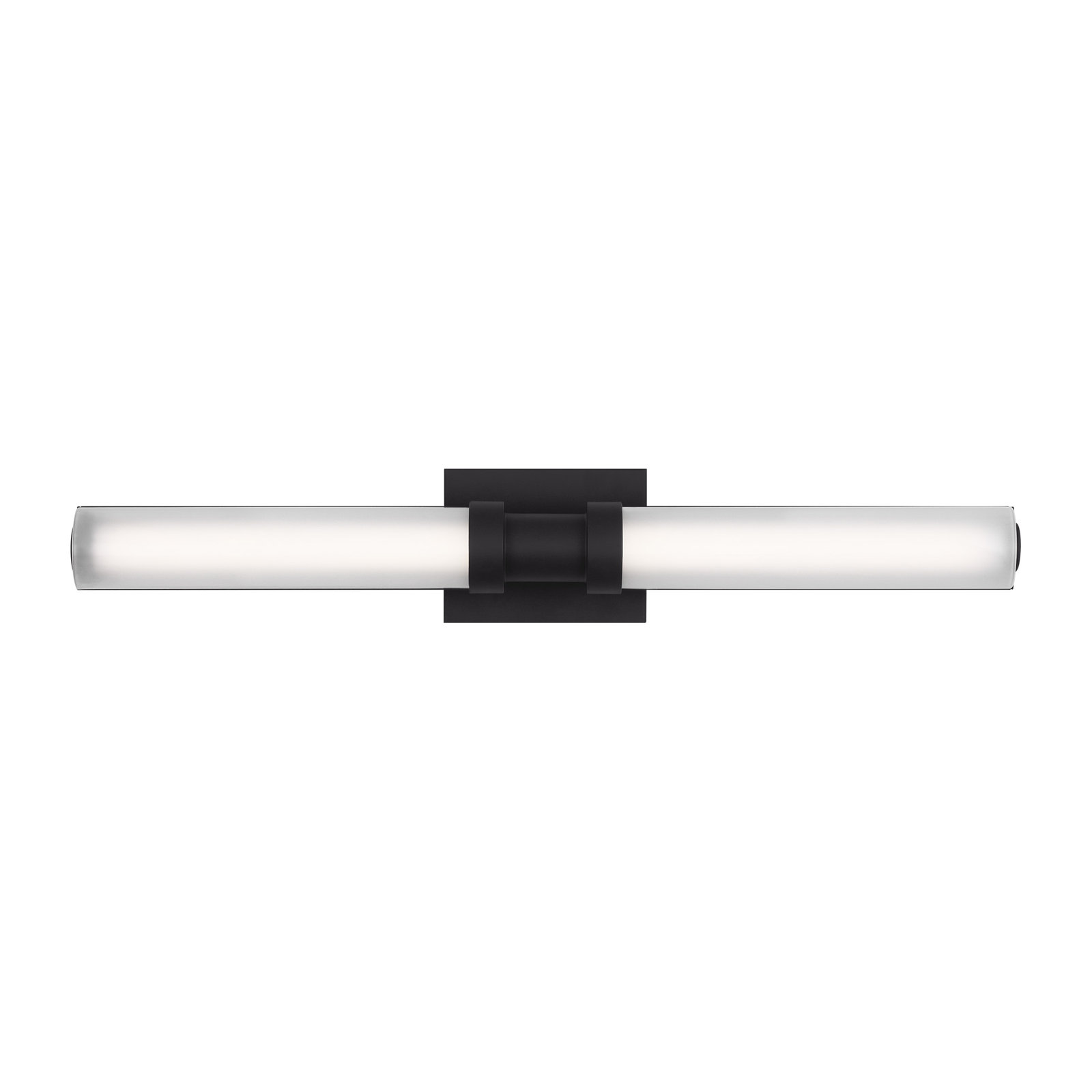Kelan Single Frosted Dimmable LED Vanity Light, Midnight Black, 26.75"H x 4.75"W x 4.5"D, 20W