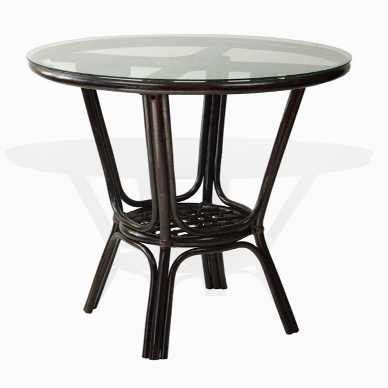 Clell Monmouth 37.5" Dining Table, Dark Brown