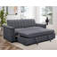 Bronte 3 Seater Fabric Sofa Bed-118705858