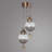 2 - Light Gold Cluster Pendant