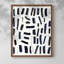 Série ABSTRACT DLxxxi - reproduction encadrée de qualité supérieure - prête à être accrochée - aucun clou requis-908924944-908924955