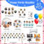 Dog Themed Birthday Party Supplies,93pcs Dog Party Decorations& Doggy Tableware Set