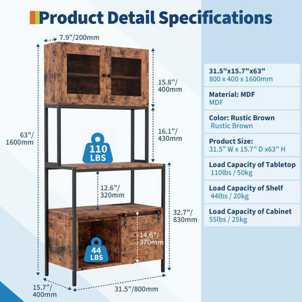 Dimensions du produit