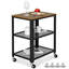 Aleese Metal Bar Cart