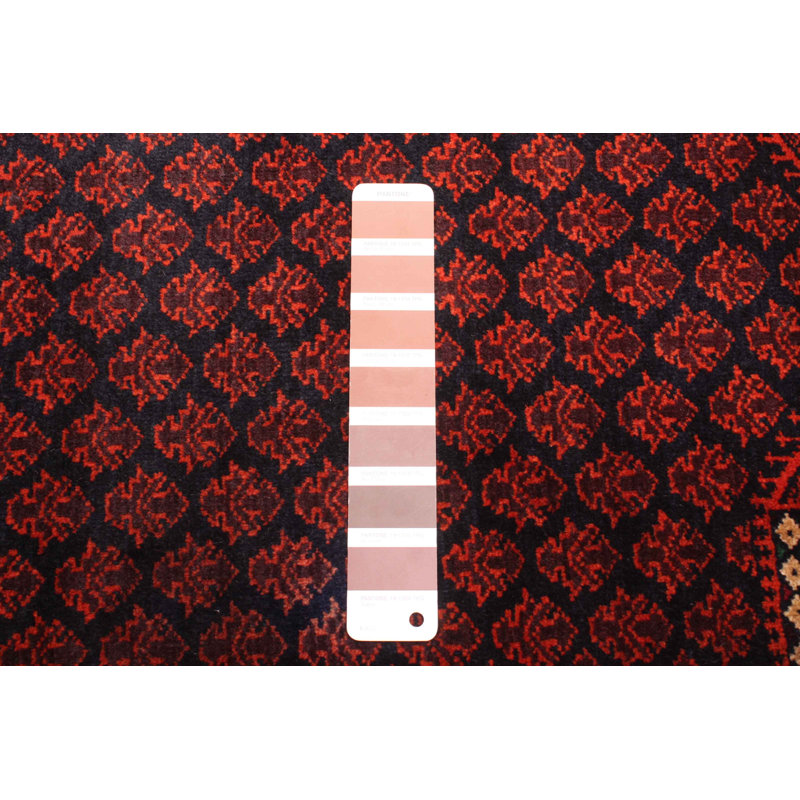 Tapis rouge Teimani 3 pi 0 po x 4 pi 6 po
