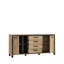 Commode combinée à 4 tiroirs l 69,84 po Charleen