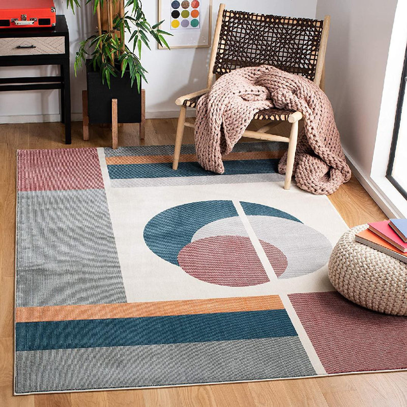 Tapis géométrique Honeycutt 300 Performance, Rectangle 4 pi x 6 pi