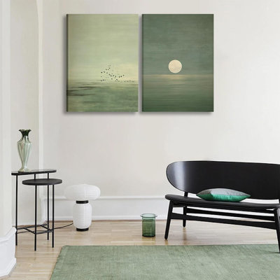 2 Piece Wrapped Canvas Print