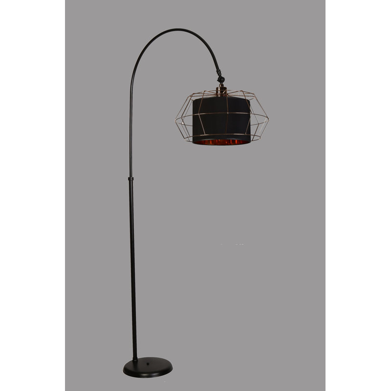 Lampe sur pied arquée 79 po Saliba