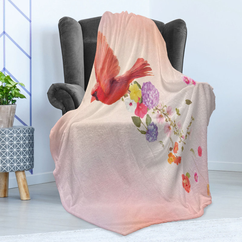 Hand Woven Throw Blanket, 60" W x 80" L