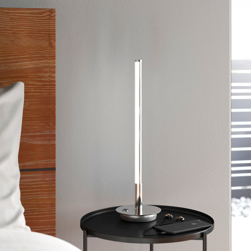 Lampe de table à DEL intégrée 16,5 po Anta