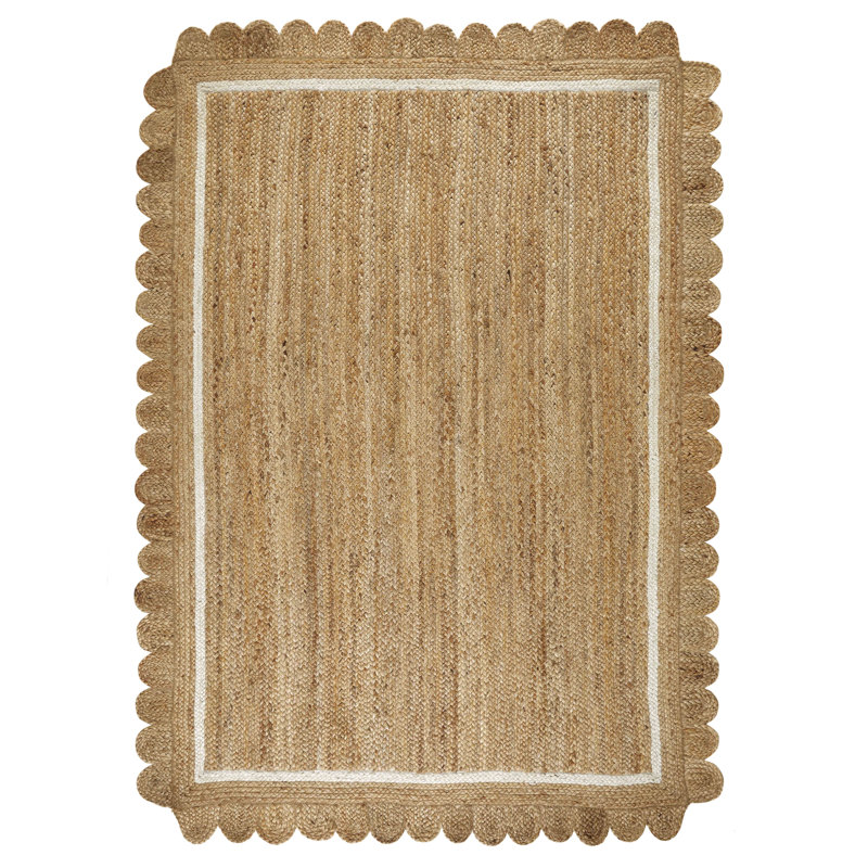 Hunley Jute / Sisal Hand Woven Area Rug, Rectangle 160 x 230cm