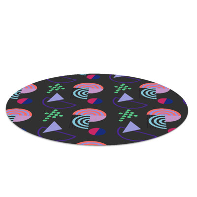 Dimitris Hard Floor Straight Round Chair Mat