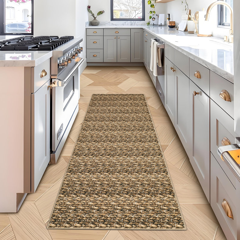  Living Room Rug 10x13 Washable Rug Non Slip Modern Braided Floor Cover Non-Shedding Rustic Carpet Solid Farmhouse Throw Rugs for Bedroom Dining Room Nursery
